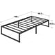 thumbnail image 2 of Metal frame for the bed, equipped with a sturdy and modern-style metal frame, easy to assemble | Five-year warranty, 2 of 19