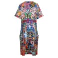 thumbnail image 4 of Folk Medicine by Anne Grgich-vestido de fiesta vintage para mujer vestidos holgados con bolsillos 2016, 4 of 6
