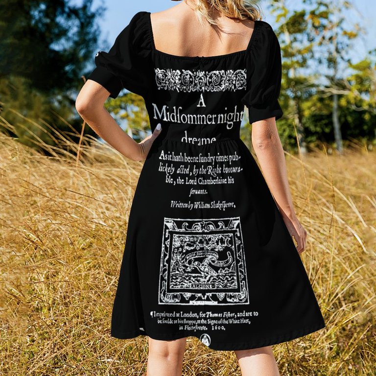 open lace back dress Amazon.com: Mid Summer Nights Costume - Small