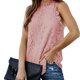 thumbnail image 2 of Camiseta holgada sin mangas con cuello redondo y chaleco liso a la moda para mujer Pompotops  lopia992209, 2 of 9