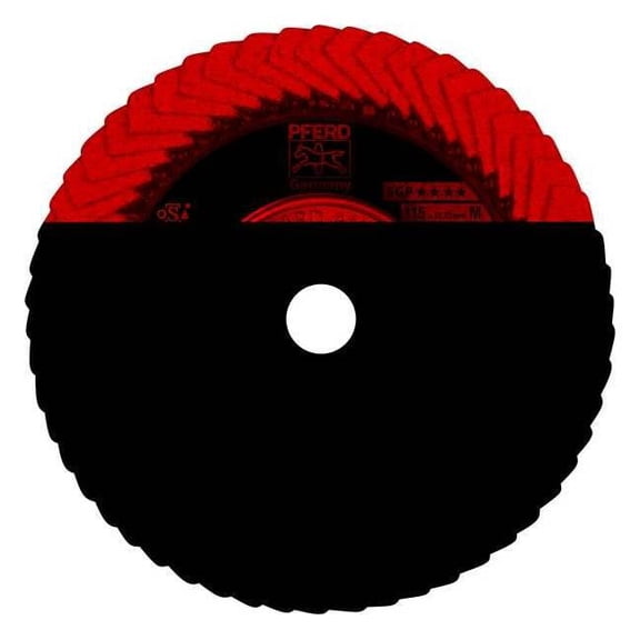 Pferd Fiber Disc,4 1/2 in Dia,5/8in Arbor 67258