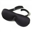Deluxe Comfort Jet Rest Blink Safe 3D Protective Eye Sleep Mask Light