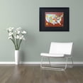 thumbnail image 3 of Trademark Fine Art 'License Plate Map USA' Canvas Art by Design Turnpike, Black Matte, Black Frame, 3 of 4