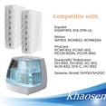 thumbnail image 2 of 2 Pack Wf813 Eqwf813 Humidifier Filters Compatible with Eqwf813 Eq-2119-Ul, Re-lion RCM-832 RCM-832N, ProCare PCCM-832N Cool Mist Humidifier Replacement Filter, 2 of 6