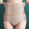 thumbnail image 2 of KIJBLAE Women's High Waist Tummy Control Shapewear Body Shaper Slimming Underwear Breathable Seamless Butt Lifter Control Panties Coffee L, 2 of 3