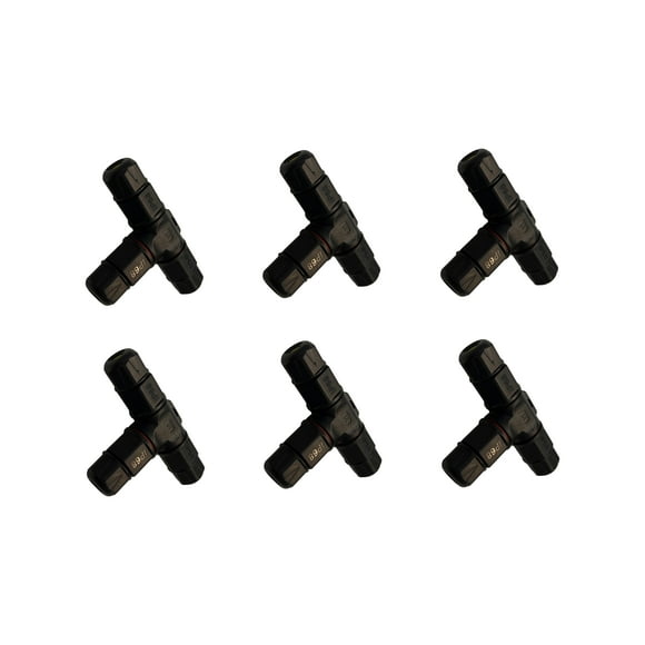 M16 Boîtes de Jonction Électriques IP68 Connecteur de Câble Étanche Portée des Fils (3.5-10mm) pour Réparer et Prolonger les Câbles d'Alimentation Guirlandes Lumineuses Tunnel Arbre LED (2Pin)