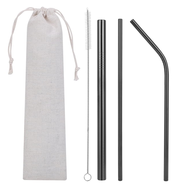 Oubit Voyage Paille à Boire, Paille en Acier Inoxydable Paille Portable en Acier Inoxydable Paille Efficacité Optimale