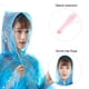 thumbnail image 3 of Dinheiro 6 Piezas Hebilla Desechable con Gorro, Chubasquero para Adultos y niños, Ligero, fácil de Transportar, Impermeable, 3 of 5