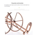 thumbnail image 3 of Inteprter Soporte de Metal para una sola botella de vino, armario para sala de estar, estante de almacenamiento de champán, soporte decorativo para el Barra de herramientas Inteprter HA071445-01, 3 of 6