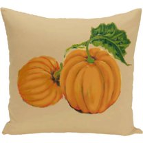 Simply Daisy 16" x 16" Pumpkin Patch Holiday Print Pillow