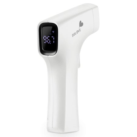 Infrared Forehead Temperature for Adults Body Fever Medical Digital Indicator No Touch Contact IR with 3 Function and LCD Screen Display for Baby Kids Children Indoor Outdoor Use