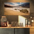 thumbnail image 1 of Bord de Mer Exotique avec Vagues Blanches - Impression sur Toile Photo de Plage, 1 of 3