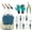 Blue, variant on GardenHOME Garden Tool Set - 11Pcs Garden Hand Tool Set Equipment with Tote Bag Adjustable and Apron,Gardening Tools for Women