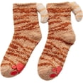thumbnail image 2 of Fuzzy Socks with Tail- Fluffy Socks Women, Slipper Socks for Women, Thick Super Warm Fluffy Socks Cozy Socks, 2 of 4
