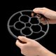 thumbnail image 5 of Anillo de soporte para wok Soporte para fogones Anillo antideslizante para wok para ollas Cafetera Cacerola pequeña Anillo reductor Soporte Trivets para fogones Fogones de camping, 5 of 8