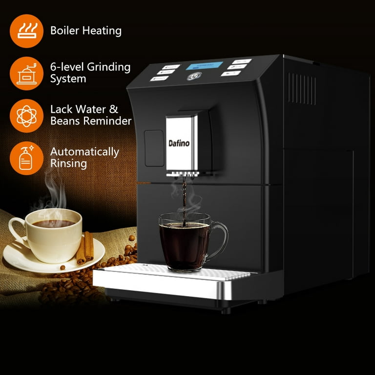 Coffee Maker with Grinder Built in, SESSLIFE Expresso Coffee