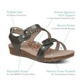 thumbnail image 7 of Aetrex Women's Jillian Braided Adjustable Quarter Strap Sandals for Women, 7 of 7