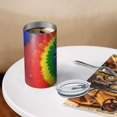 thumbnail image 3 of 20oz Coffee Tumblers Colorful Tie Dye Pattern Stainless Steel Vacuum Insulated Travel Tumbler Coffee Cups Mug with Lid and Straw with Cleaning Brush for Cold & Hot Drinks, 3 of 5