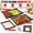 C, variant on Leakproof Silicone Baking Mat with Snap Lock Edges,3pcs Nonstick Reusable Oven Liner & Baking Sheet, Heat Resistant Snap-Up Cooking Mat for Kitchen Use - GRAY_2*16.5IN+11.5IN