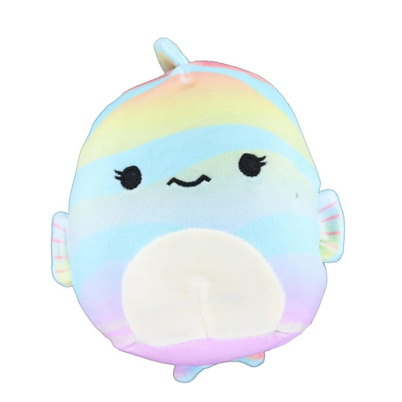 Squishmallow 5 Inch Mini Sealife Plush | Fabiola the Rainbow Fish