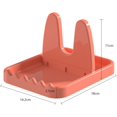 thumbnail image 2 of Spoon Rack Kitchen Foldable Pot Lid Rack Spoon Rack Cutlery Storage Rack Suitable for Fork Spatula Rack Pot Lid Rack Cutlery Storage Rack(Color: Pink), 2 of 5