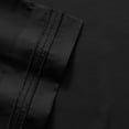 thumbnail image 4 of Sweet Home Collection Soft Microfiber 5-piece Split King Bed Sheet Set Black, 4 of 5