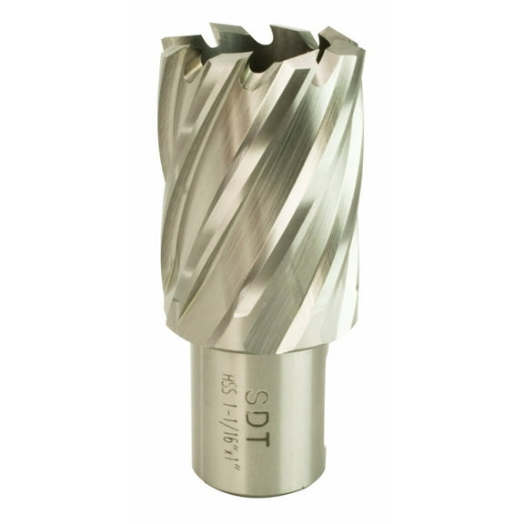 Steel Dragon Tools® 1-1/16" x 1" HSS Annular Cutter 3/4 Weldon Shank