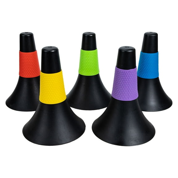 unbranded  5 Pcs Agility Training Horn Cones Basketball Purple Single Football Handicap