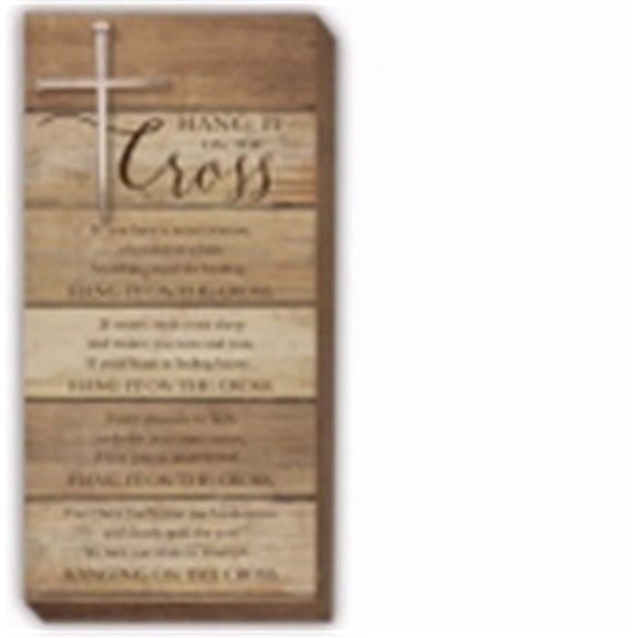 CA Gift Hang it on the Cross Plaque