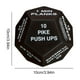 thumbnail image 3 of Dados Ejercicio Entrenamiento 12 Caras para Ejercicios Fitness en Casa Cardio () Blanco, 3 of 5