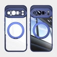 thumbnail image 3 of ELEHOLD Case for Google Pixel 9 Pro XL, Shockproof Anti-Scratch Full Camera Protector Case with 360° Ring Holder Stand,Blue, 3 of 9