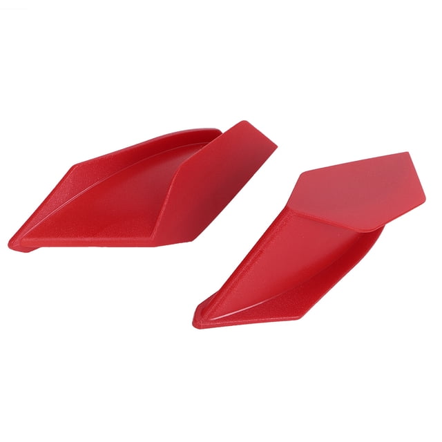Motorcycle Winglet Kit, Durable Motorcycle Spoiler Wing Wearproof Aerodynamic For Motorbikes Black,White,Red,Blue