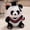 B, variant on Graduation Season Plush Toy - 9.05 in Doctor Panda Stuffed Animal with Blue Wheat Ear Design - for Graduation Gifts, School Celebrations, Home Decor,D