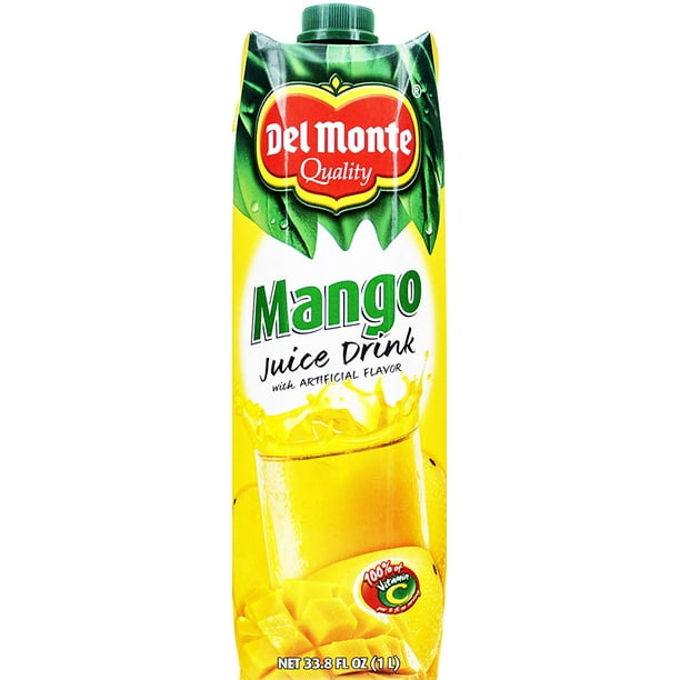 Delmonte Mango Juice Drink, 33.8 Fluid Ounce (Pack of 12) Delmonte Mango Juice Drink, 33.8 Fluid Ounce (Pack of 12)