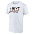 thumbnail image 2 of Men's White Las Vegas Aces Love Wins T-Shirt, 2 of 3
