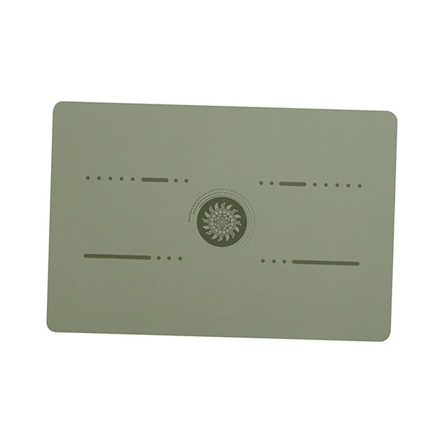 Estera de Almohadilla de Esteras de entrenamiento Protección del piso Estera de ejercicios portátil de alta densidad, Estera de Pilates para Verde