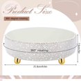 thumbnail image 2 of Organizador de maquillaje Honeydak Bling Perfume 360 Rotating White, 2 of 6