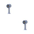 thumbnail image 1 of Inteprter Mini ventilador portátil Súper silencioso Gran viento Ventiladores de refrigeración inalámbricos Bolsillo exterior Ventilador de Azul 2Conjunto, 1 of 6