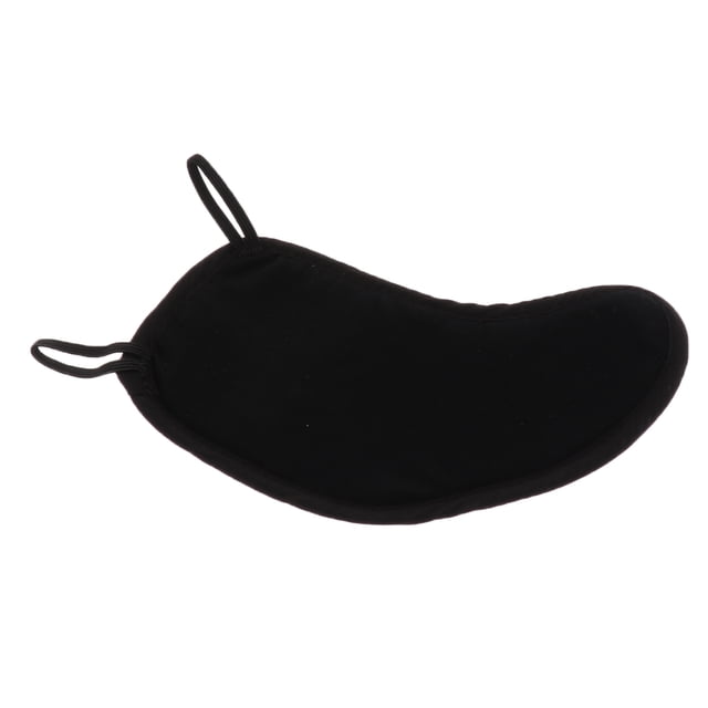 Almohadilla para Reposacabezas de Violin Sunnimix Violin Chin Rest Pad Negro 1-2