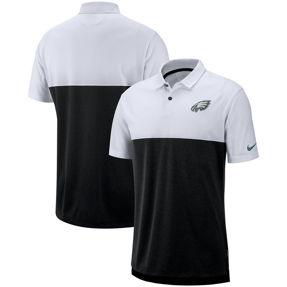 Philadelphia Eagles Nike Sideline Early Season Performance Polo White