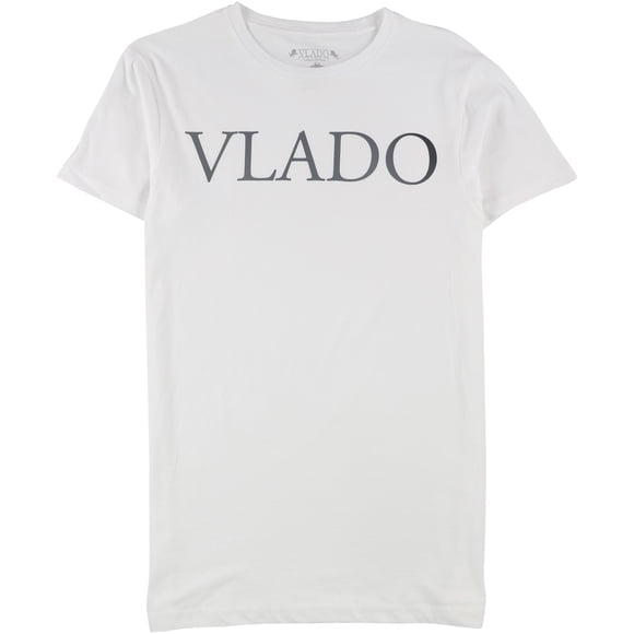 Vlado Mens Logo Graphic T-Shirt white M