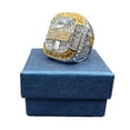 thumbnail image 6 of 2025 Fantasy Football League Championship Trophy Rings Prize with Display Case, 6 of 6