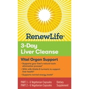 Renew Life 3-Day Liver Cleanse Vital Organ Support, 2-Part Program, 12 Count