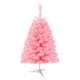thumbnail image 2 of Árbol de Navidad artificial de abeto con bisagra, decoración de Navidad y fiesta de oficina, decoración de Navidad simulada sin árbol, Rosa S 45CM (Excluyendo luces), 2 of 6