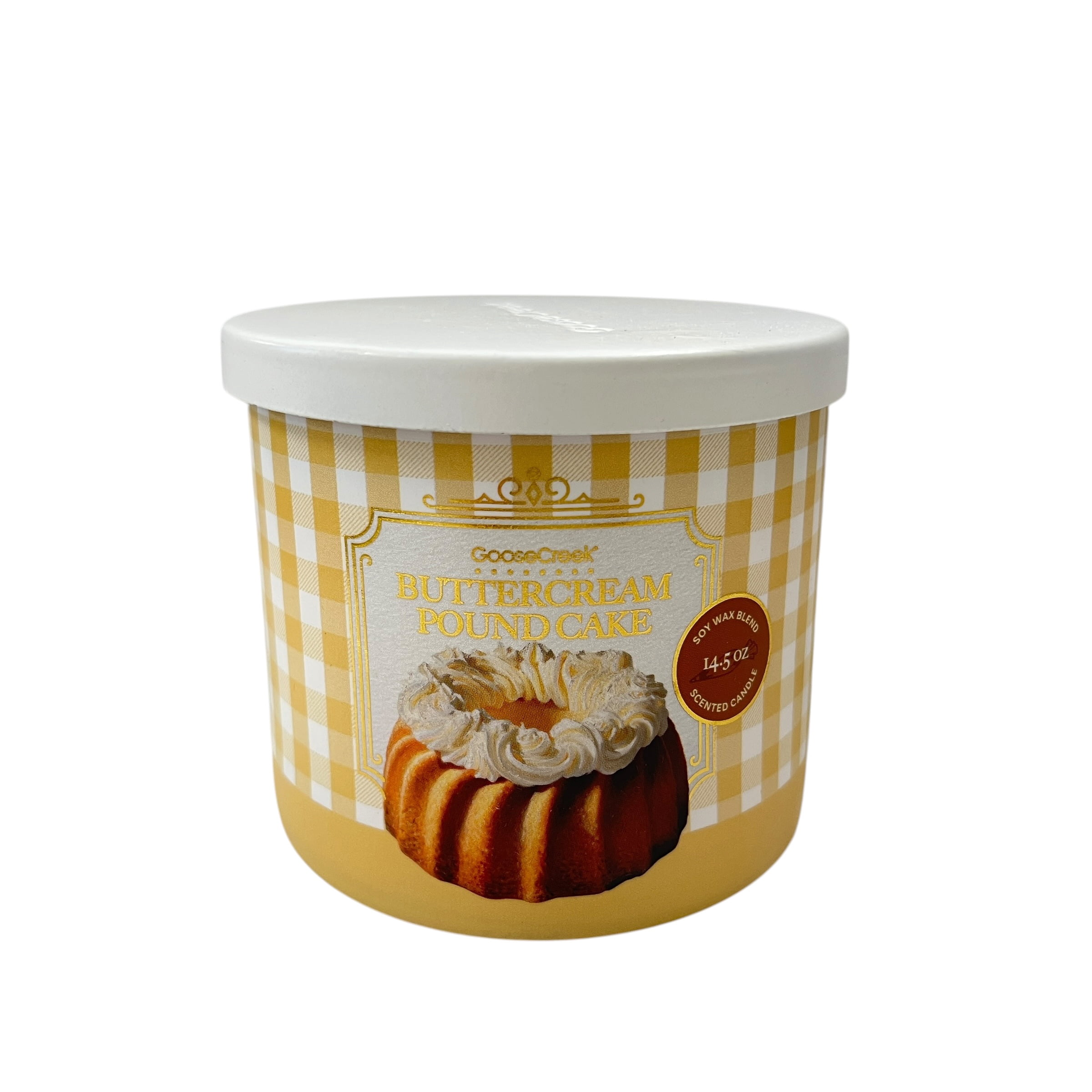 Goose Creek Buttercream Pound Cake Scented 3 Wick Candle 14.5 oz