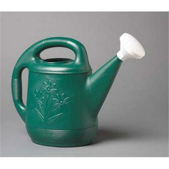 Grandoldgarden 2 gal Hunter Green Plastic Watering Can
