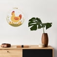 thumbnail image 4 of Hen and Little Chicken Stamped Cross Stitch Kits for Beginners with Hoop Simple Patterns 11CT Counted Embroidery Needlepoint Crafts Arts for DIY Enthusiasts and Home Decor 26x26cm(2), 4 of 8