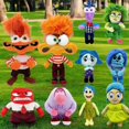 thumbnail image 3 of New Inside Out 2 Plush Anxiety Doll Cute Joy Fear Anger Disgust Sadness Riley Plushish Toys Collection Model Toy Birthday Gift 1PCS, 3 of 5