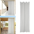 thumbnail image 4 of DOLITY 2x Draperie de Porte Extérieure Intimité Imperméable Rideau pour Porche Pergola 54x84 Pouces 2 Pcs 54x84 Pouces, 4 of 9