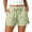 Green, variant on Women's Gingham Shorts Cotton Summer Pajama Drawstring Y2K Plaid Shorts Cute Lounge Sleep Pj Beach Bottoms Red,S